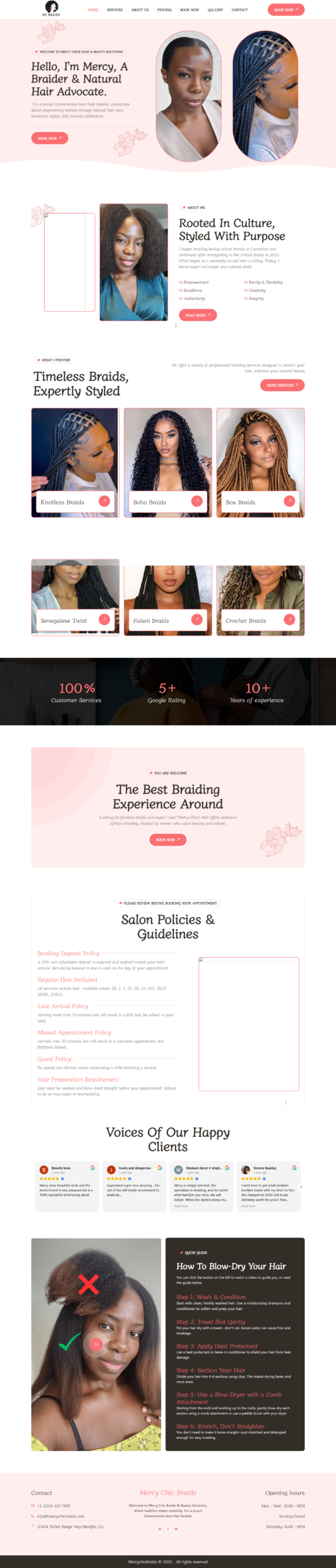 Southern California Black Chamber of Commerce website homepage